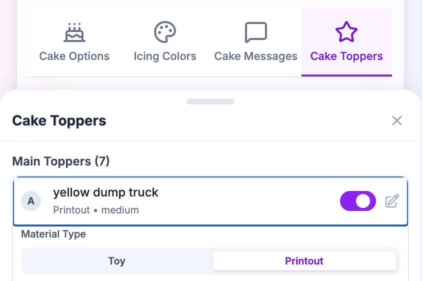 Swap Expensive Toppers
