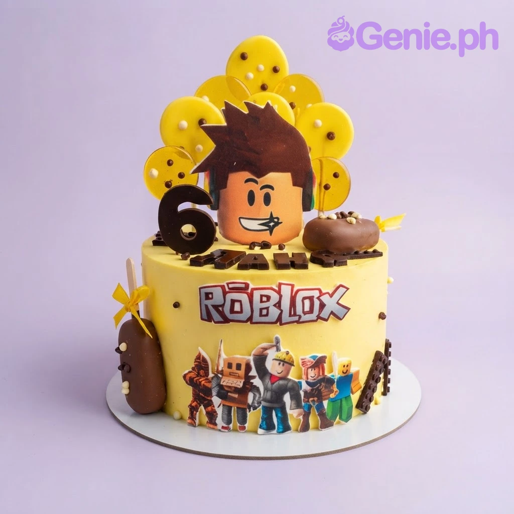 Roblox Birthday Cake Design