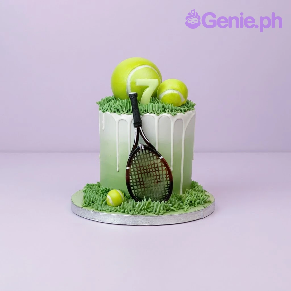Tennis Birthday Cake Design
