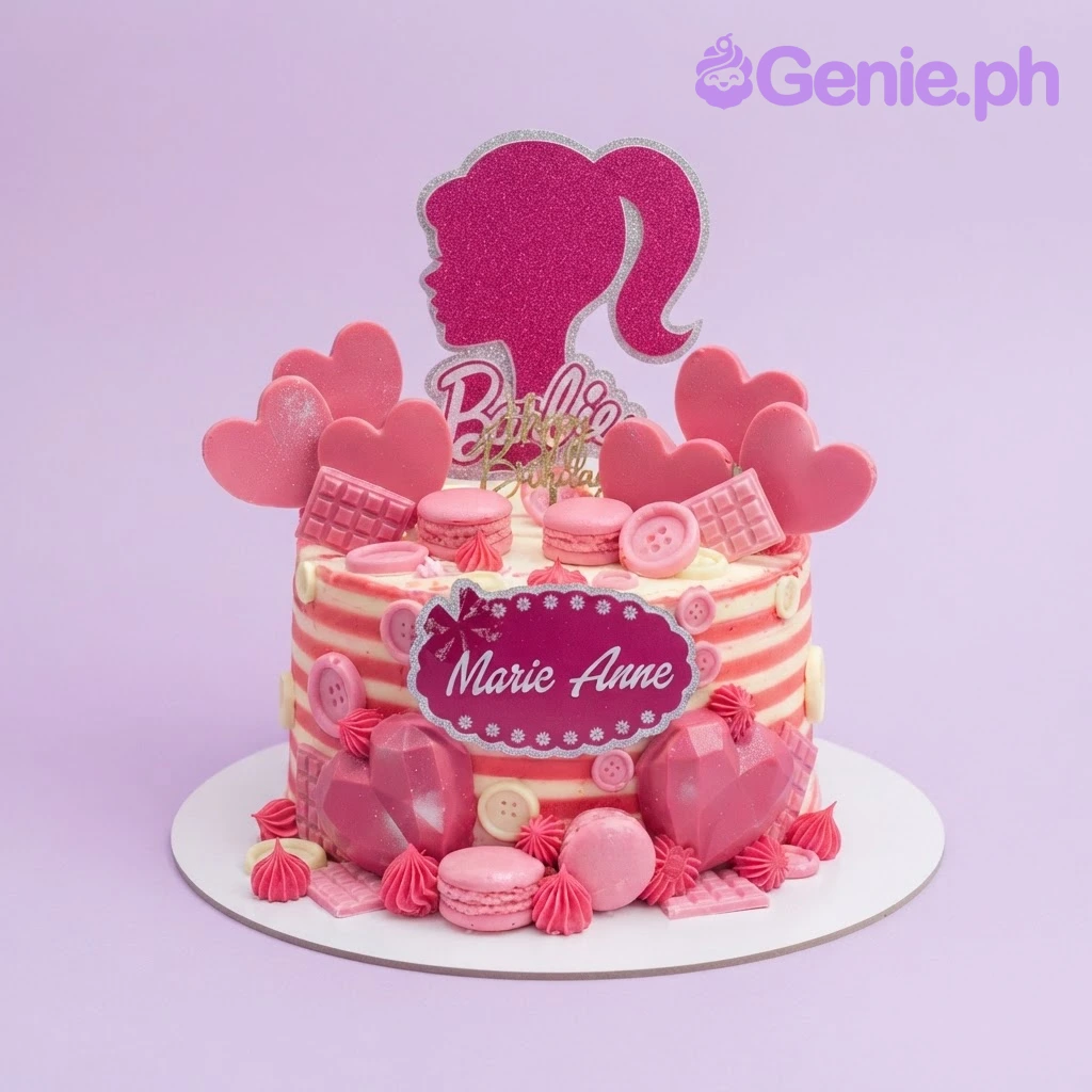 Barbie Birthday Cake Design