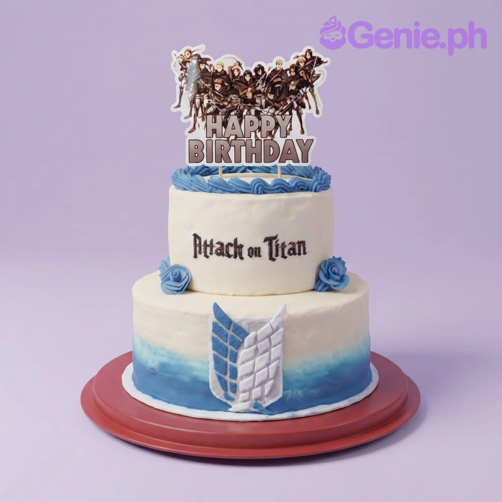 Attack On Titan Cake