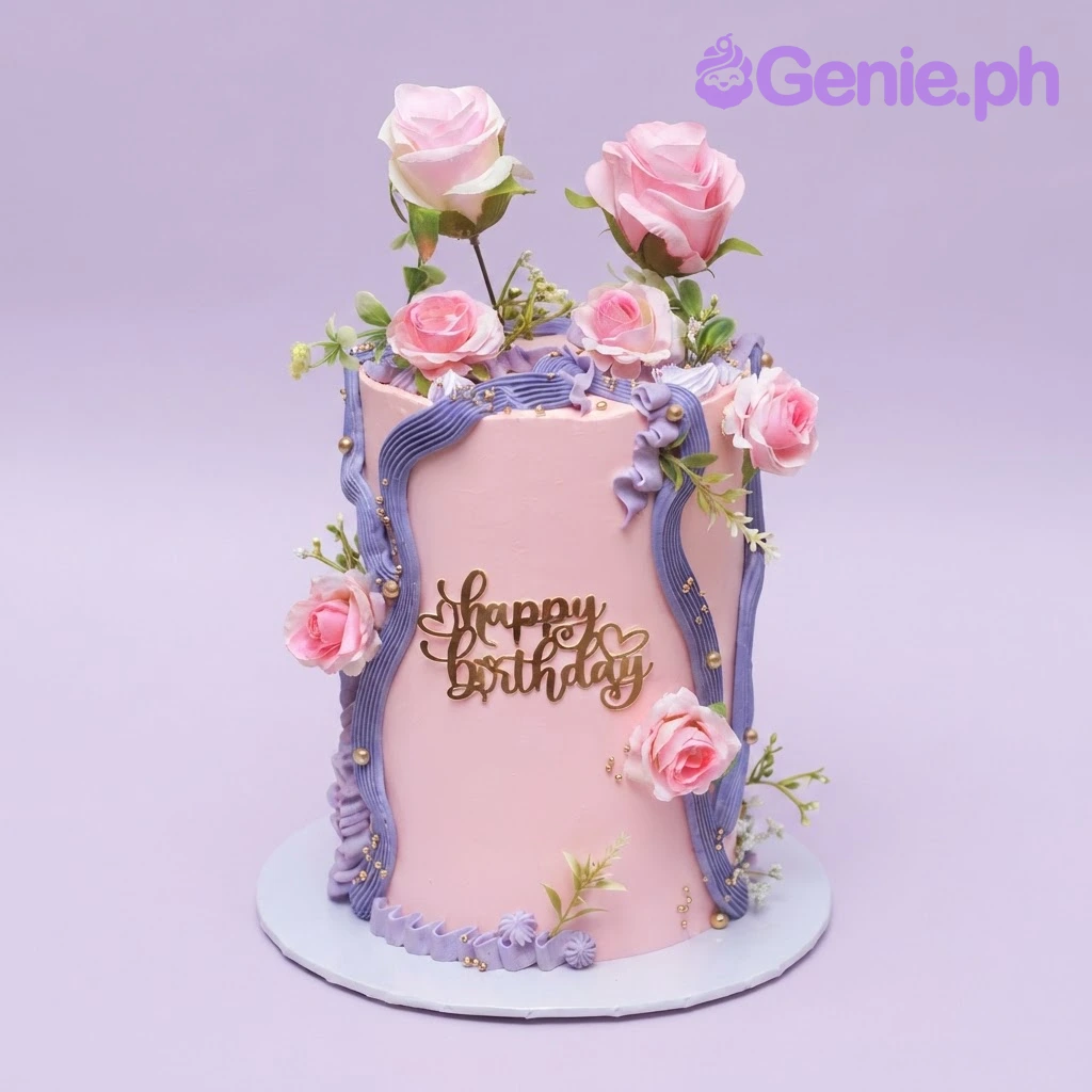 Floral Birthday Cake