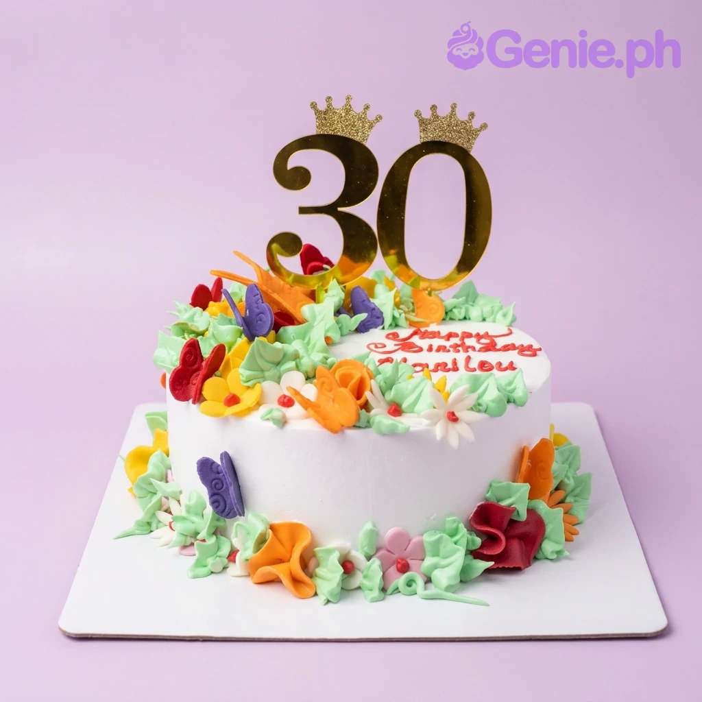 30th Birthday Candyland Cake Design
