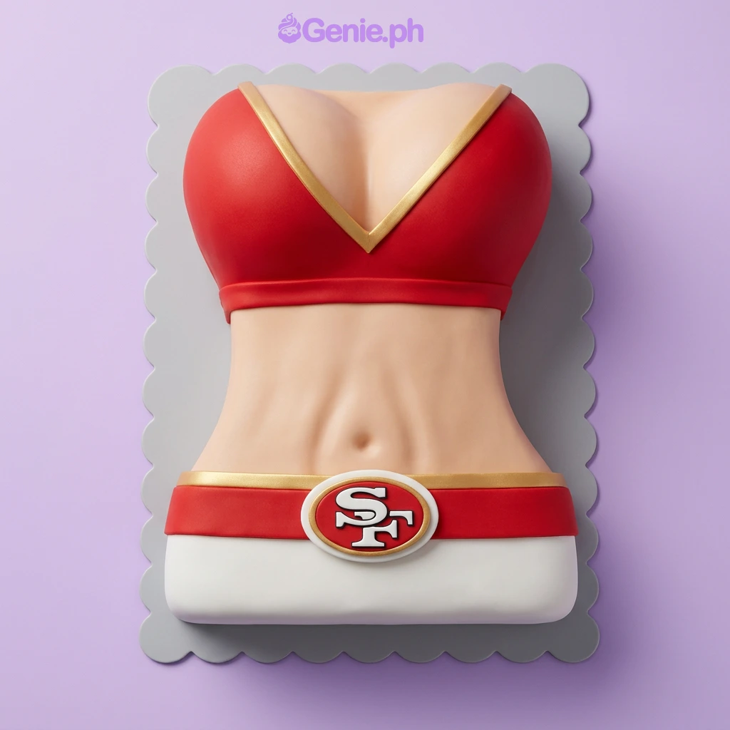 49ers Torso Sew Cake Design 49ers Torso Sew Cake Design