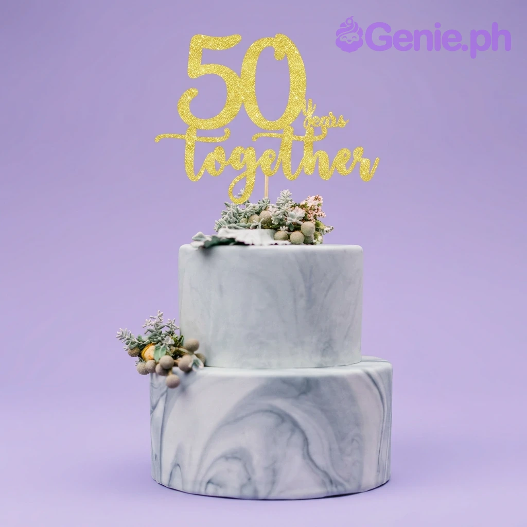 50th Anniversary Military Cake Design