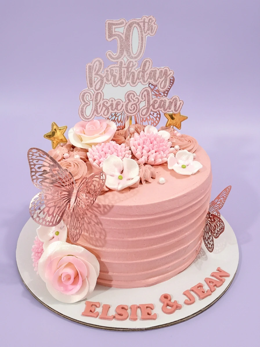 50th Birthday Jeans Cake Design