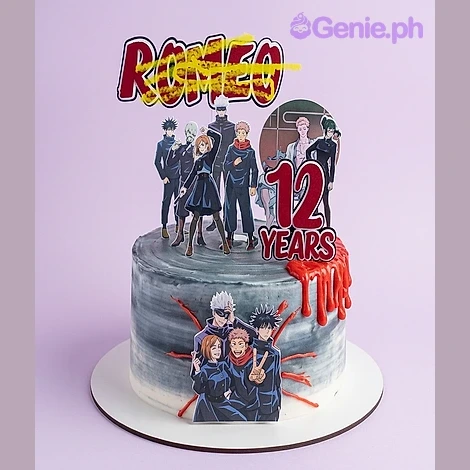 Jujutsu Kaisen Birthday Cake Design