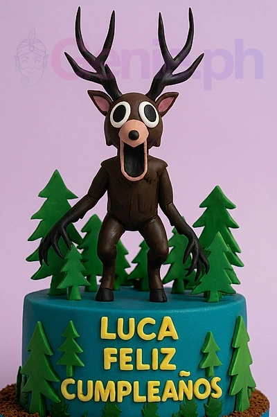 99 Nights In The Forest The Flash Cake Design