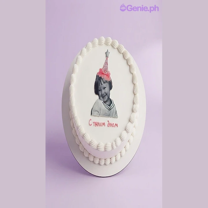 Photo Cake Memory Birthday Cake Design