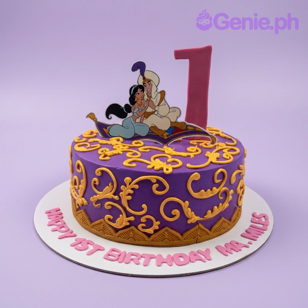 Aladdin Jasmine Cake