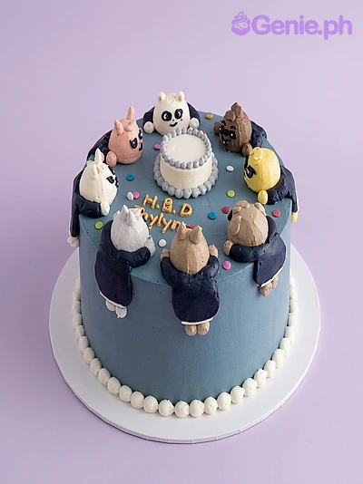 Animal Party Toca Life Cake Design