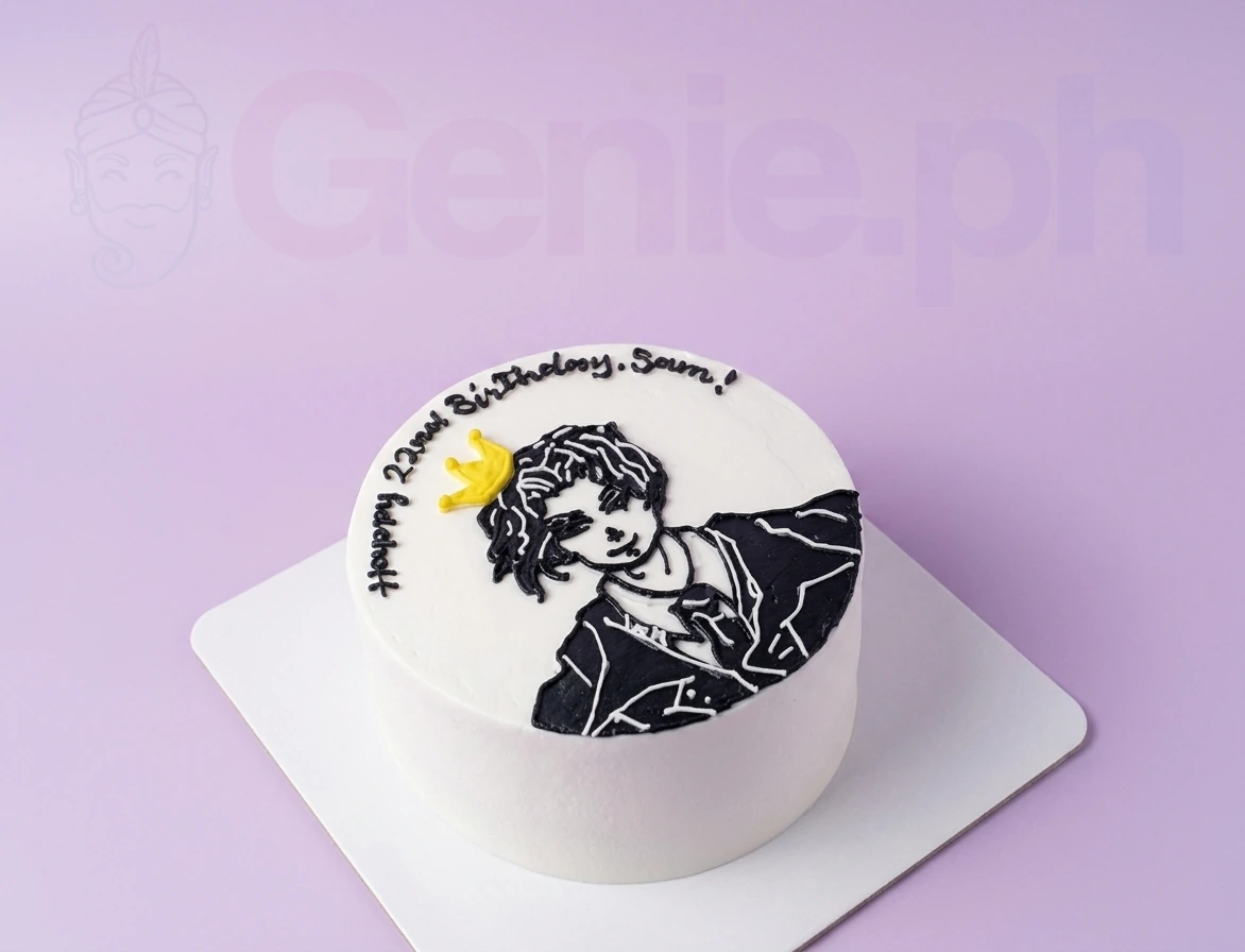Anime Minimalist Noahs Ark Cake Design