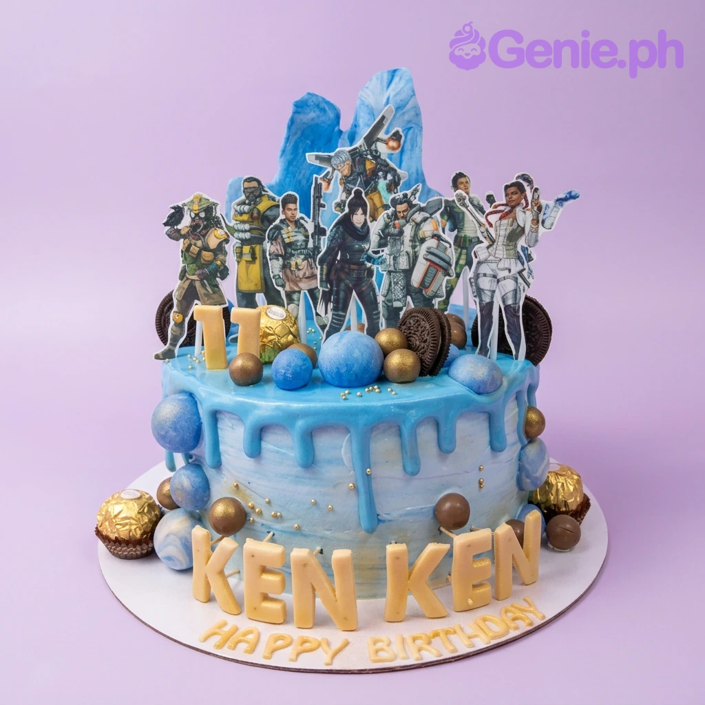 Apex Legends Cards Cake Design