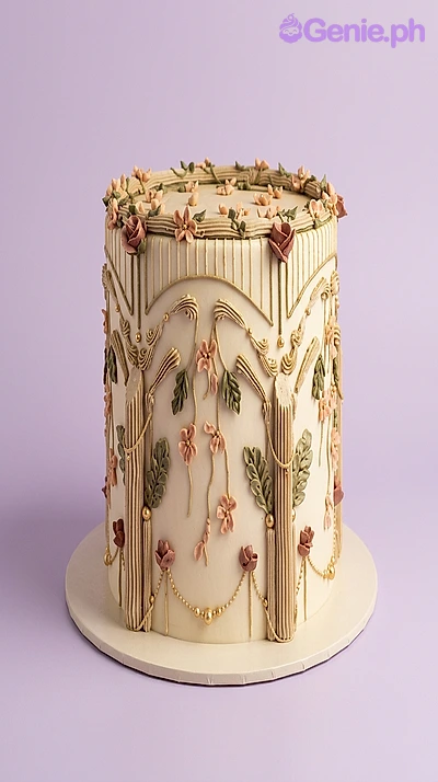 Art Nouveau Noahs Ark Cake Design
