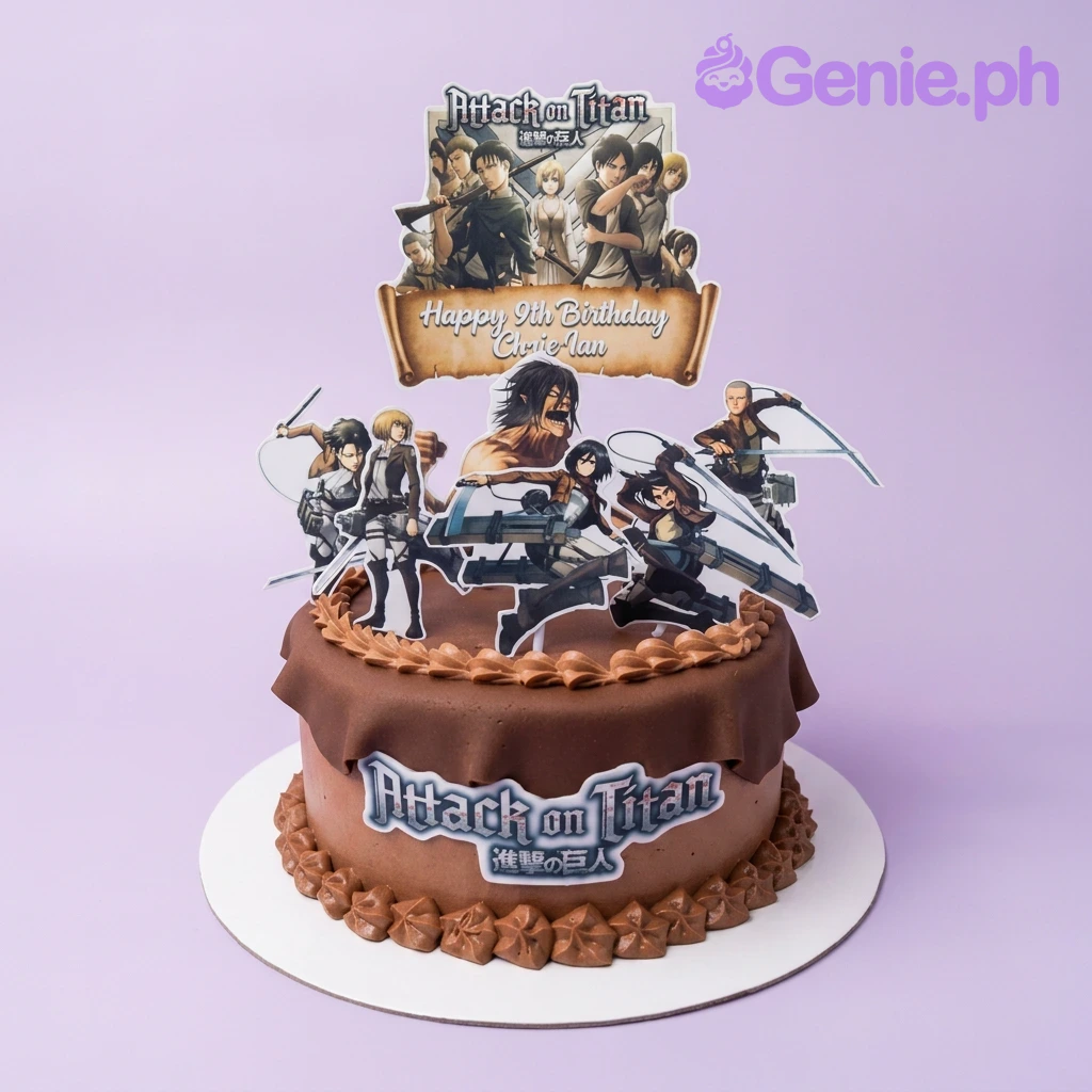Attack On Titan Cake