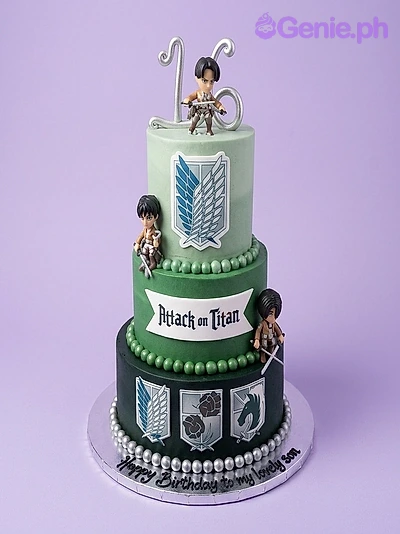 Attack On Titan Cake