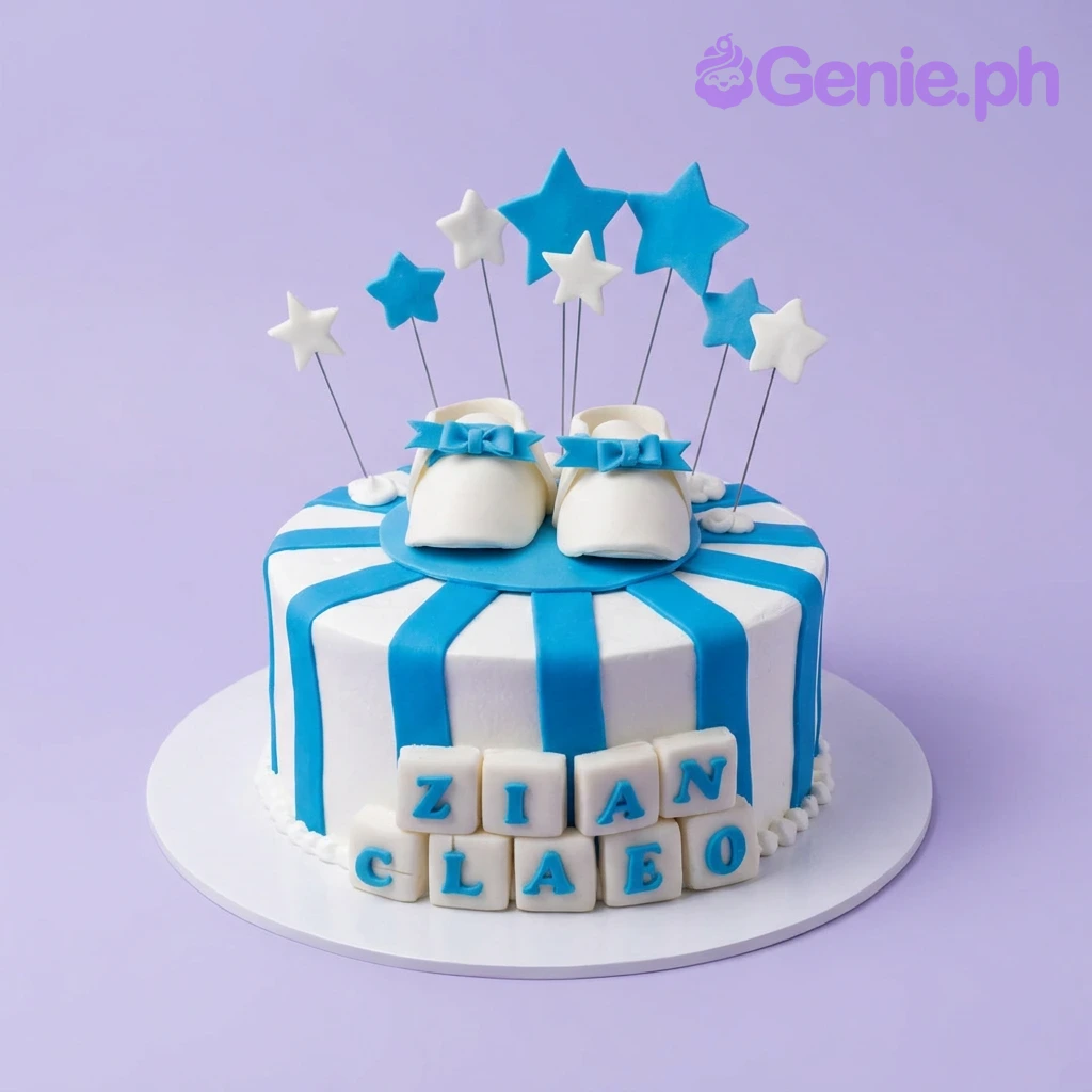 Baby Boy Cake