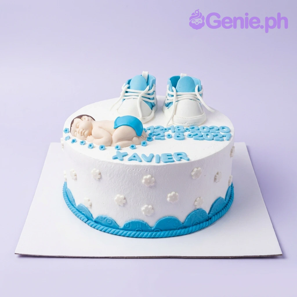 Baby Boy Shower Cake