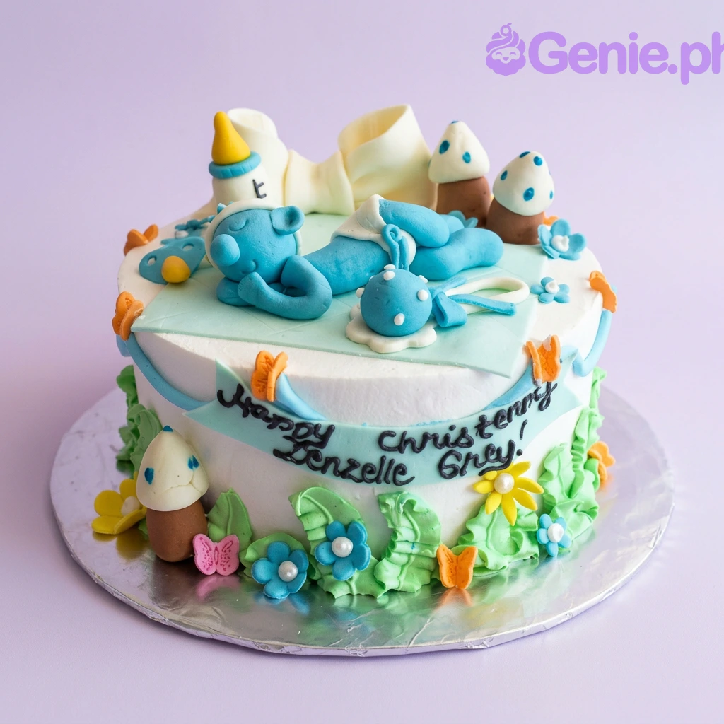Baby Boy Cake