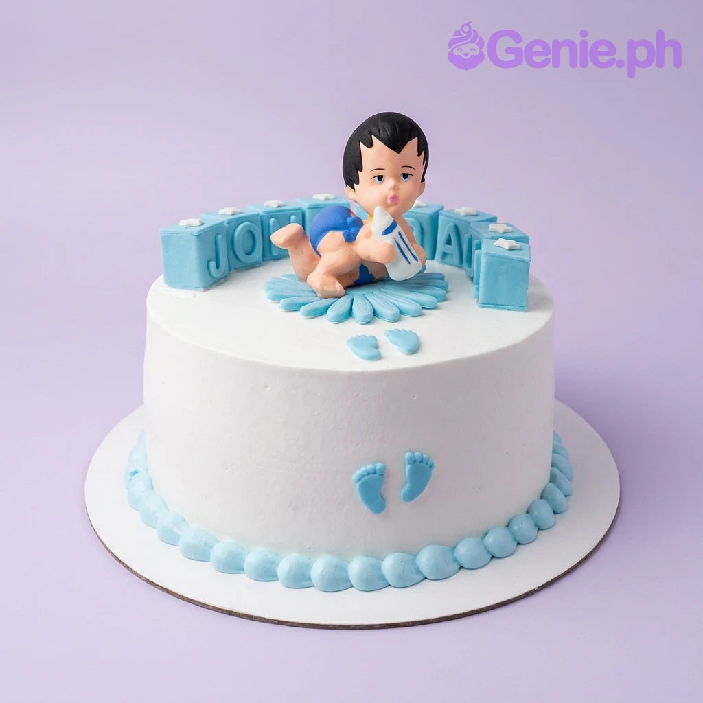 Baby Boy Cake