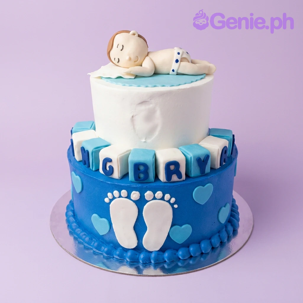 Baby Boy Cake