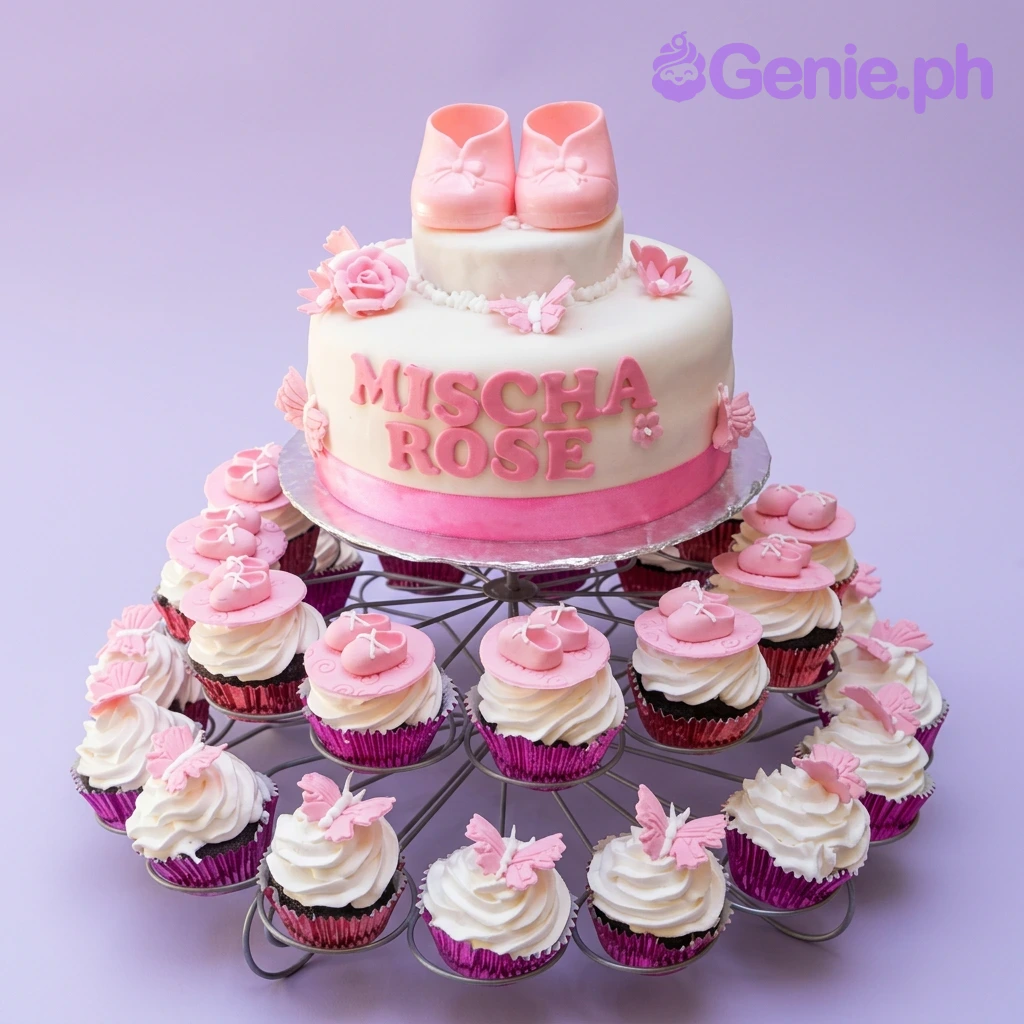 Baby Girl Shower Power Rangers Cake Design Baby Girl Shower Power Rangers Cake Design