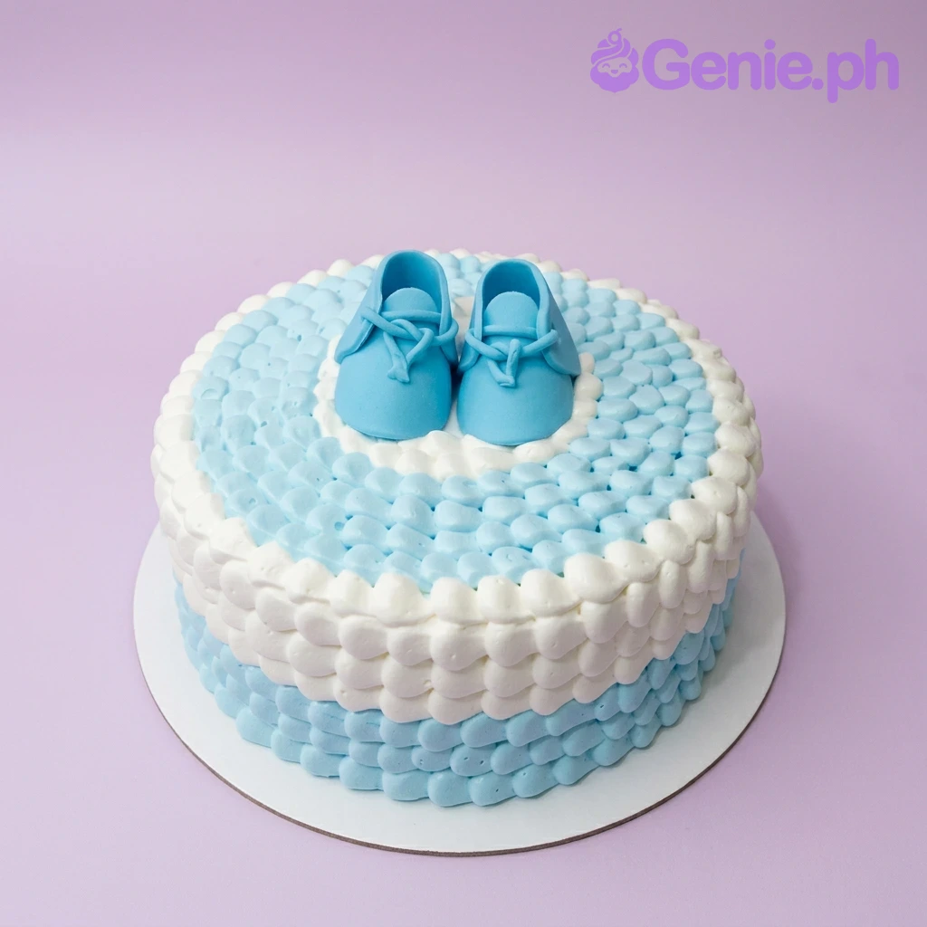 Baby Shoes Camping Cake Design Baby Shoes Camping Cake Design