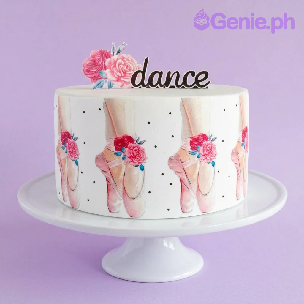 Ballerina Dance Dancer Cake Design
