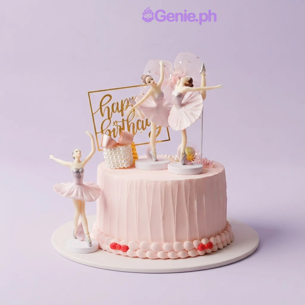 Ballerina Dancer Cake Design
