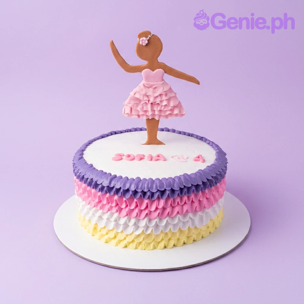 Ballerina Dancer Cake Design