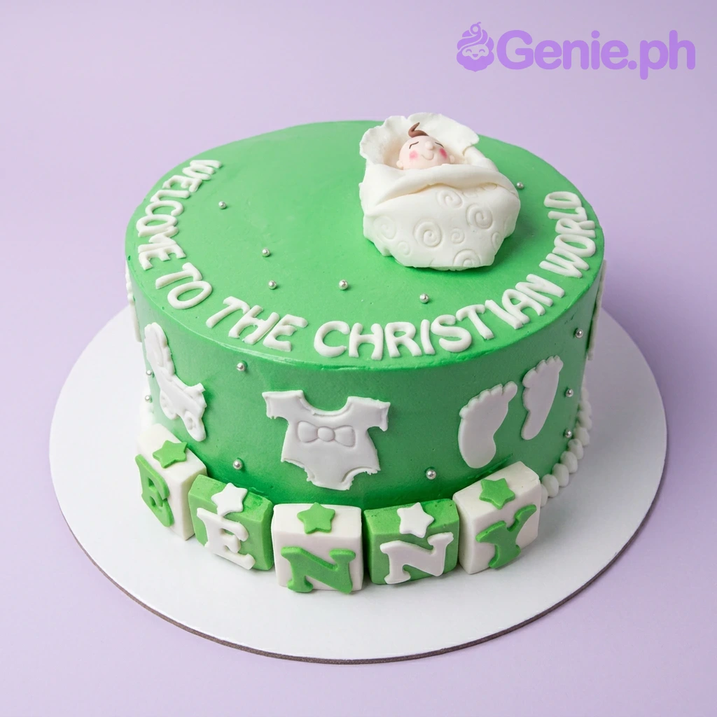 Baptism Cake