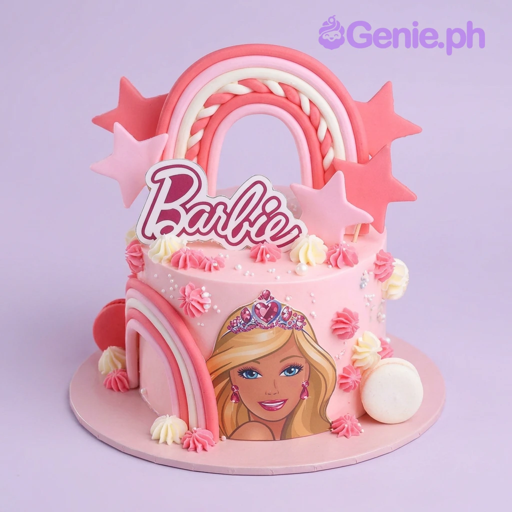 Barbie Movie Cake Design