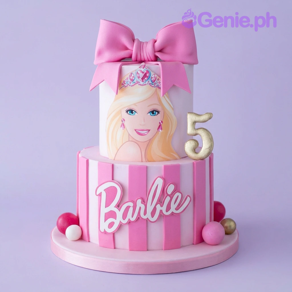 Barbie Movie Cake Design