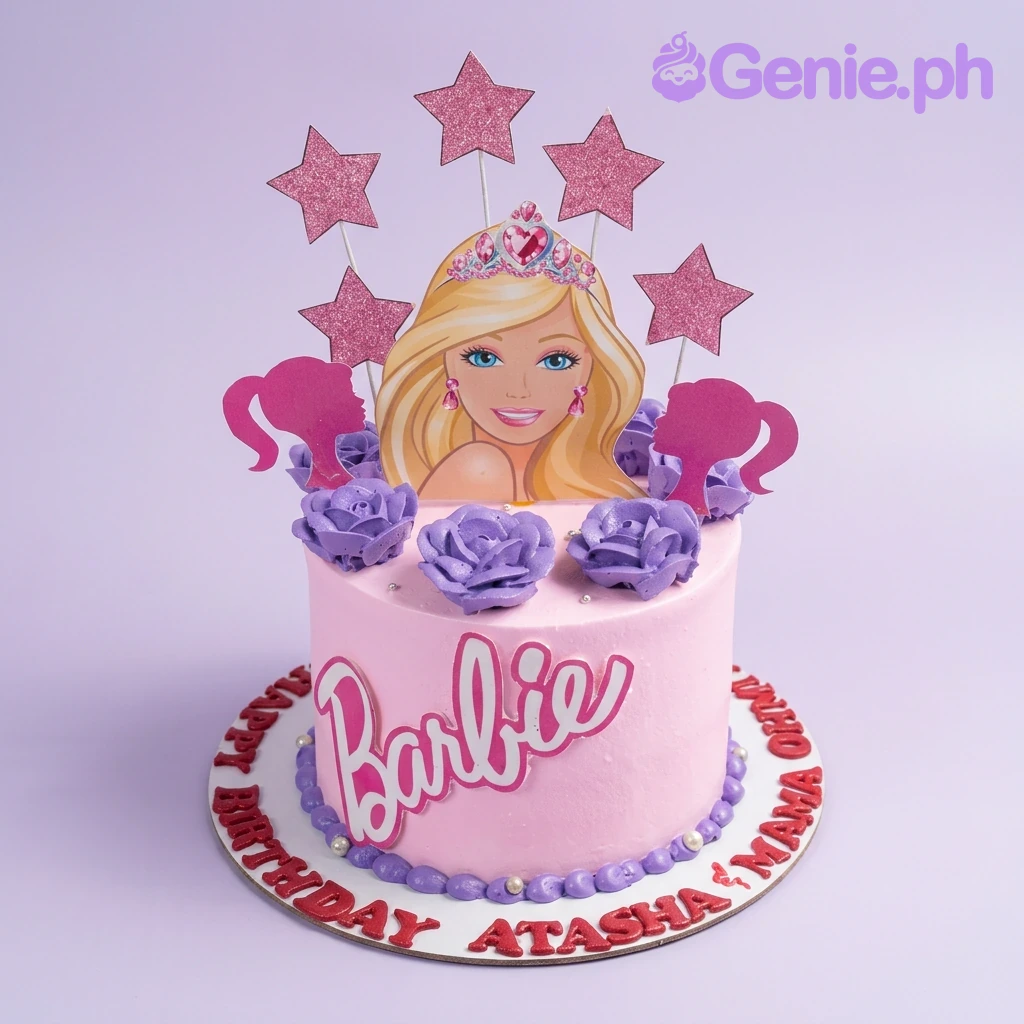 Barbie Movie Cake Design