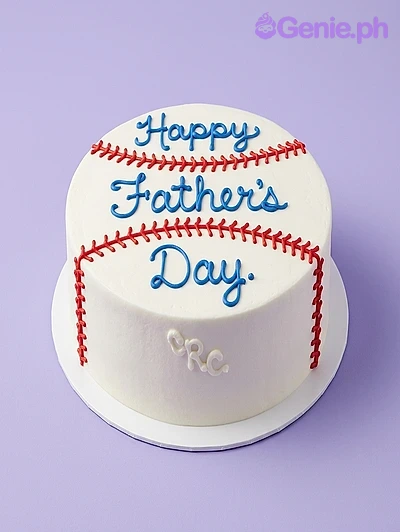 Baseball Father's Day Fathers Day Cake Design