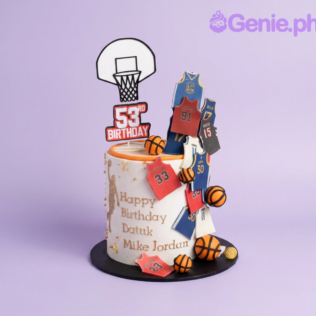 Basketball Birthday Cake