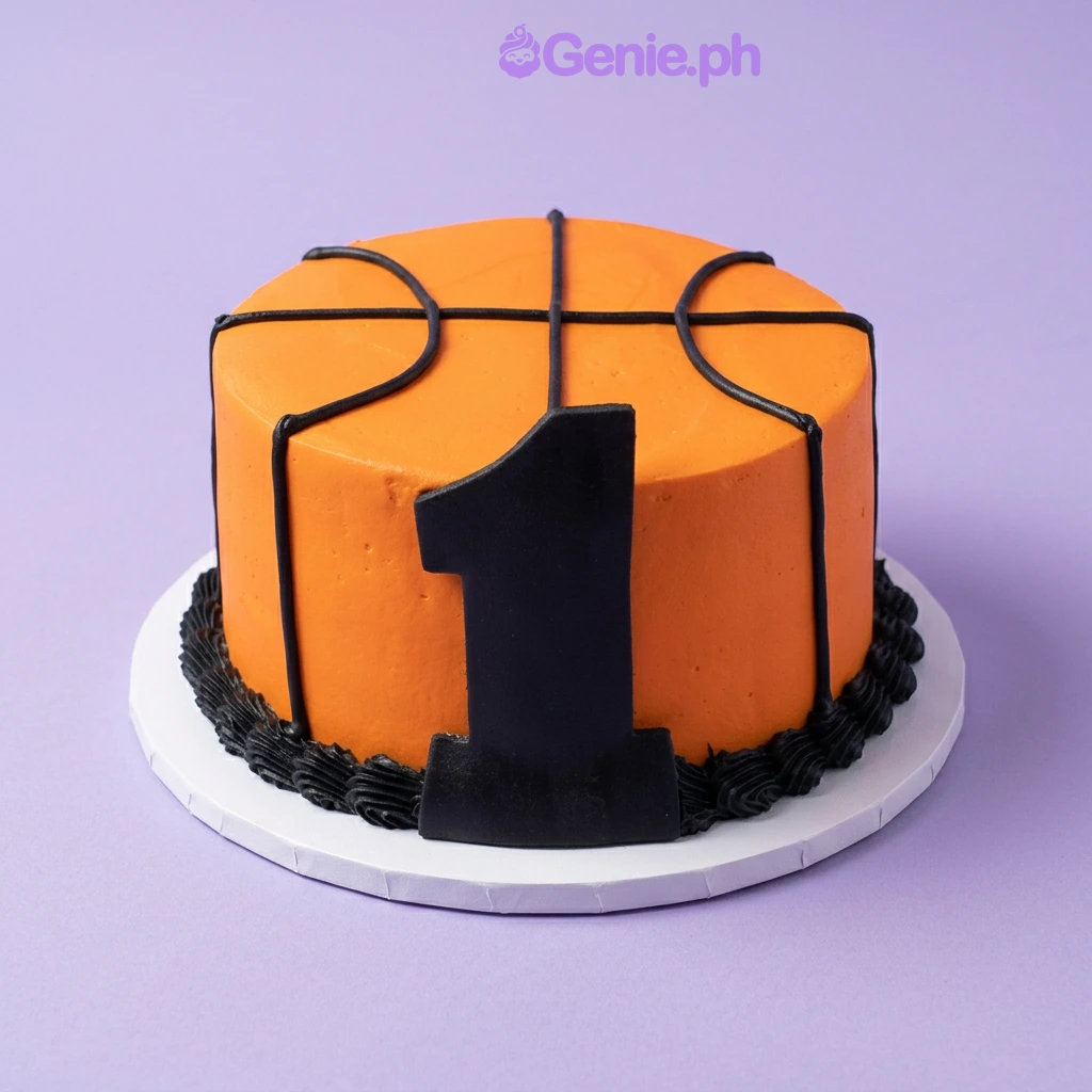 Basketball One Cake Design Basketball One Cake Design