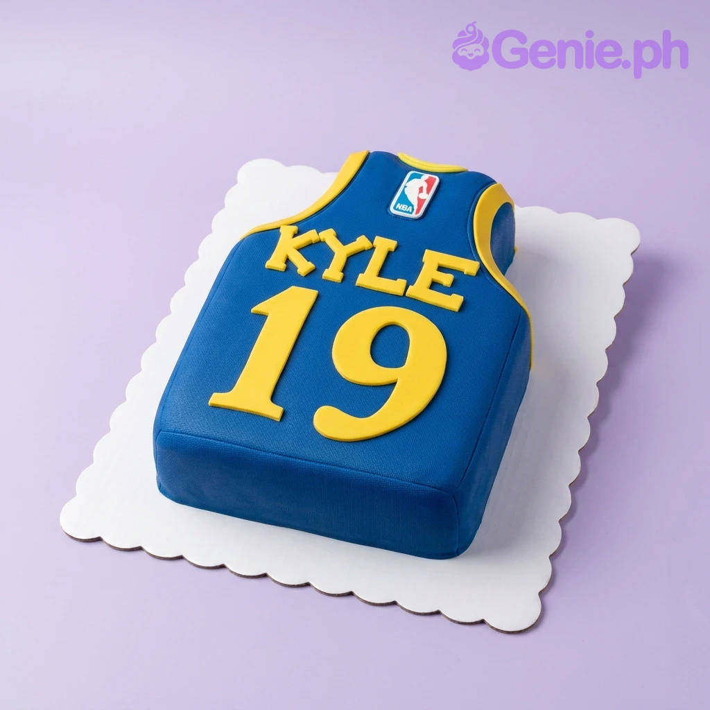 Basketball Jersey Money Cake Design