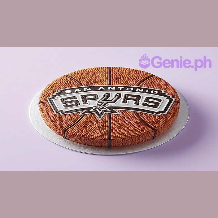 Basketball Spurs Cake