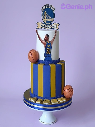 Basketball Warriors Farewell Cake Design