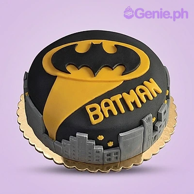 Batman Yellow Cake