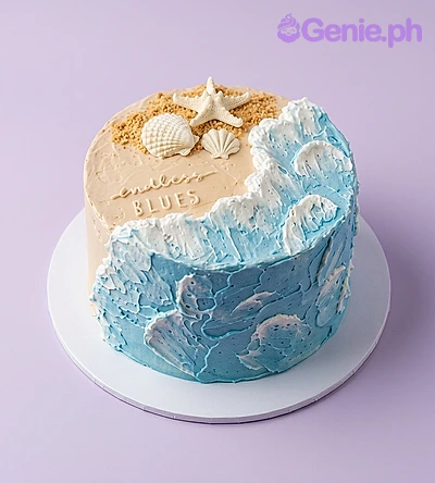 Beach Under The Sea Cake Design Beach Under The Sea Cake Design
