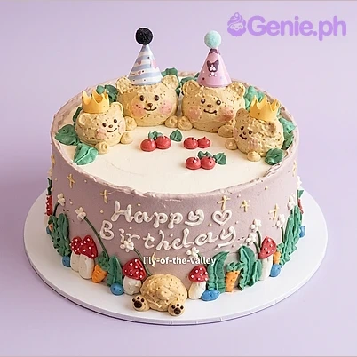 Bear Birthday Cake