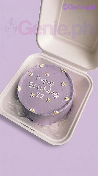 Bento Floral Cake