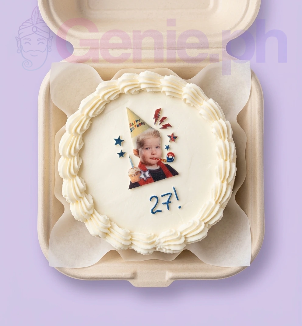 Bento Photo Cake