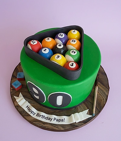Billiard Pool Cake