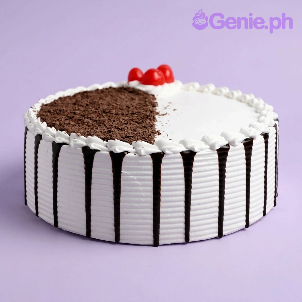 Black Forest Bugs Cake Design