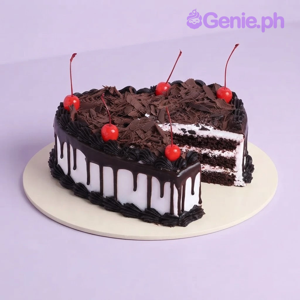 Black Forest Sesame St Cake Design