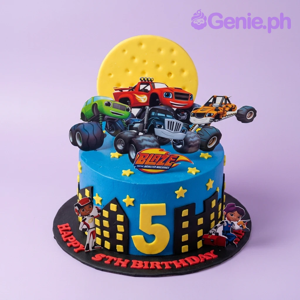 Blaze And The Monster Machines Monsters Cake Design Blaze And The Monster Machines Monsters Cake Design