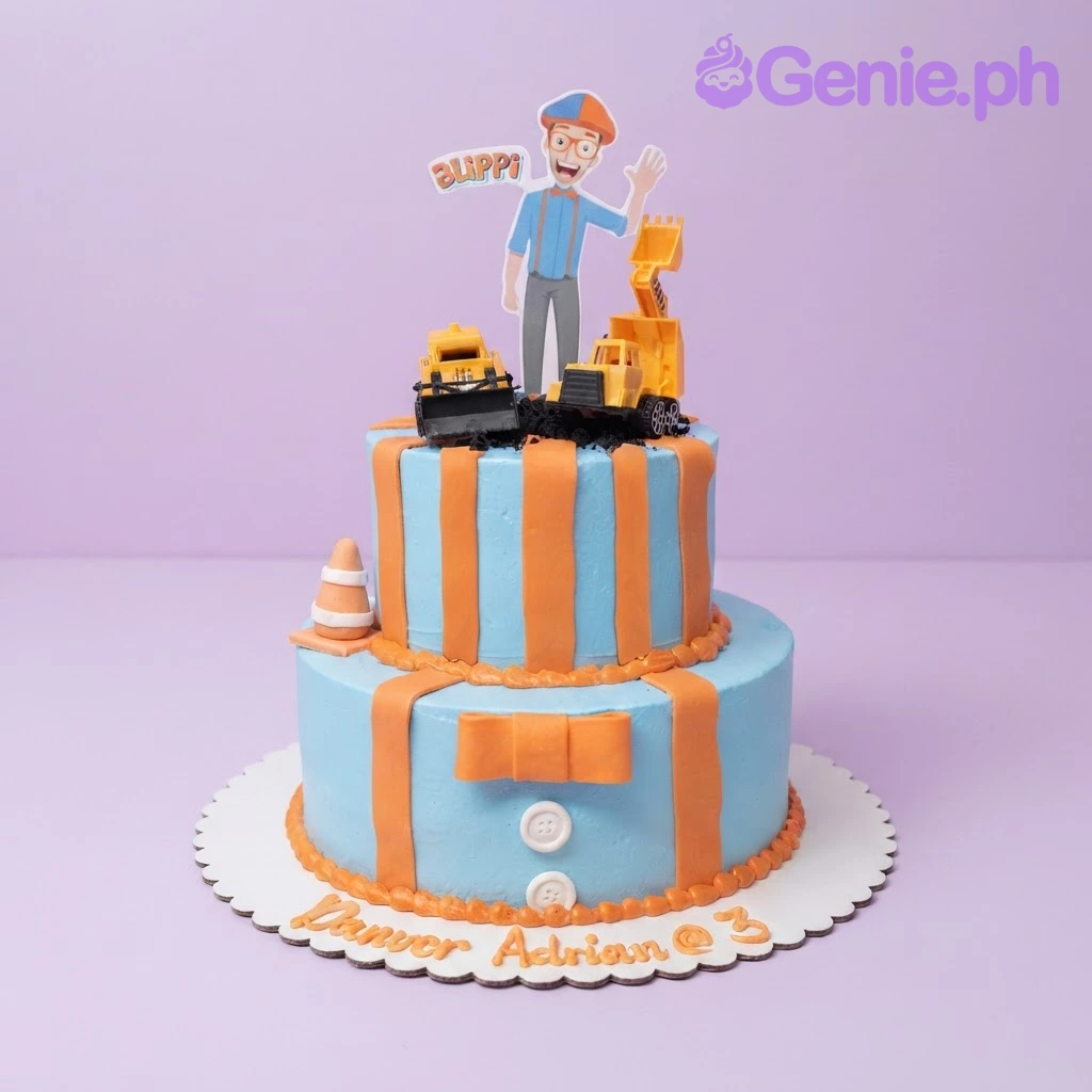 Blippi Construction Cake